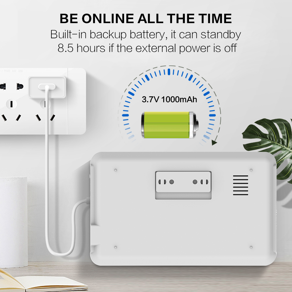 WiFi GSM GRRS Wireless Alarm System WiFi Intruder Security Alarm Kit APP Control for Android and iOS Smart Phone