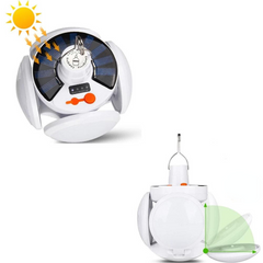 Outdoor Foldable LED Lantern Camping Light USB Rechargeable Flashlight Solar Camping Lantern