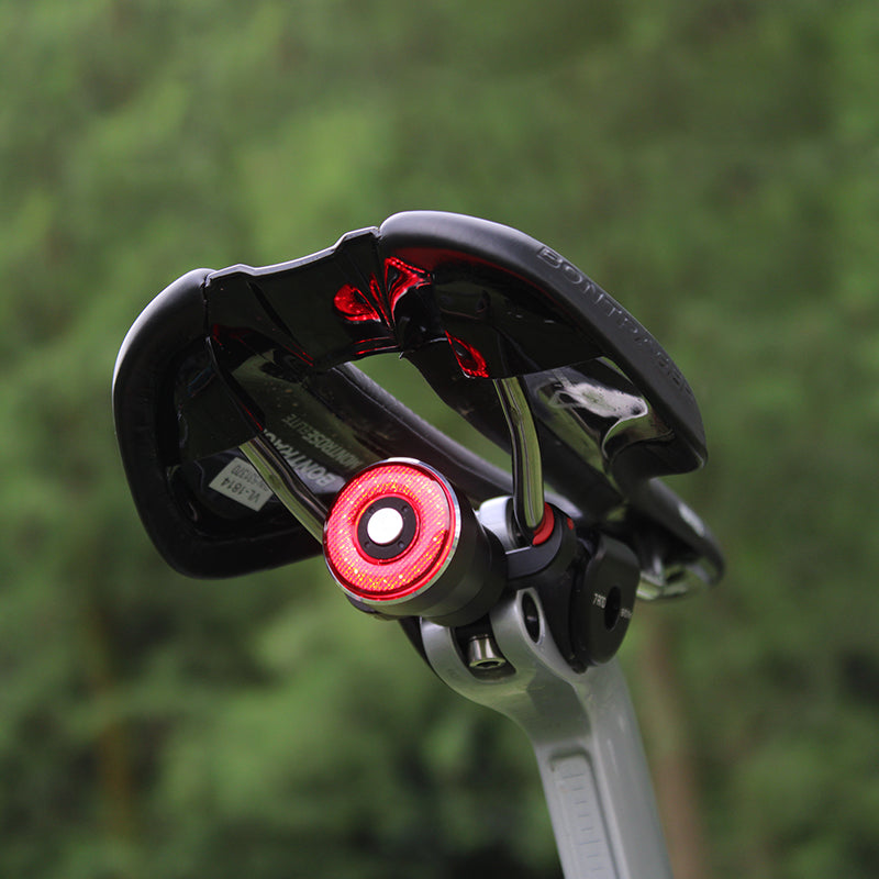 IP65 Smart Bicycle Brake Taillight USB Rechargeable 30 Days Standby 3 Modes Rear Lamp Intelligent Induction Bike Flash Warning Night Light
