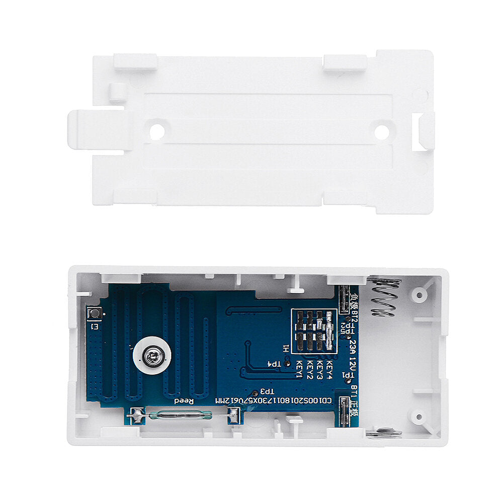 Door Window Sensor Compatible With RF Bridge For Smart Home Alarm Security,433Mhz