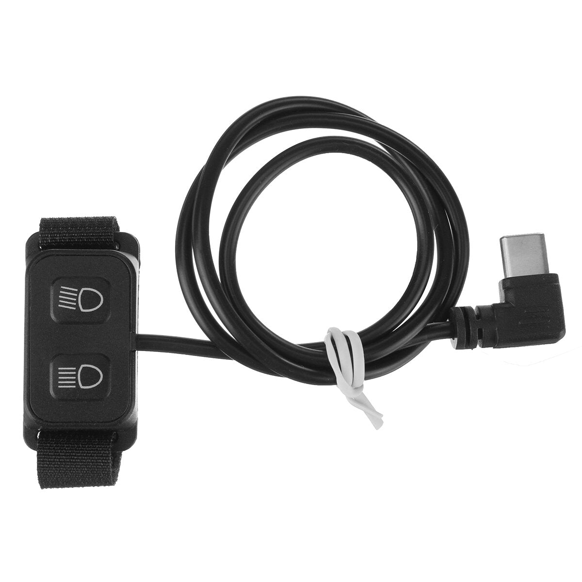 Bicycle Handlebar Flashlight1200LM Bike Headlight Support High Capacity Power Bank Dual Distance Beam Rechargeable LED for Electric Bike Scooter