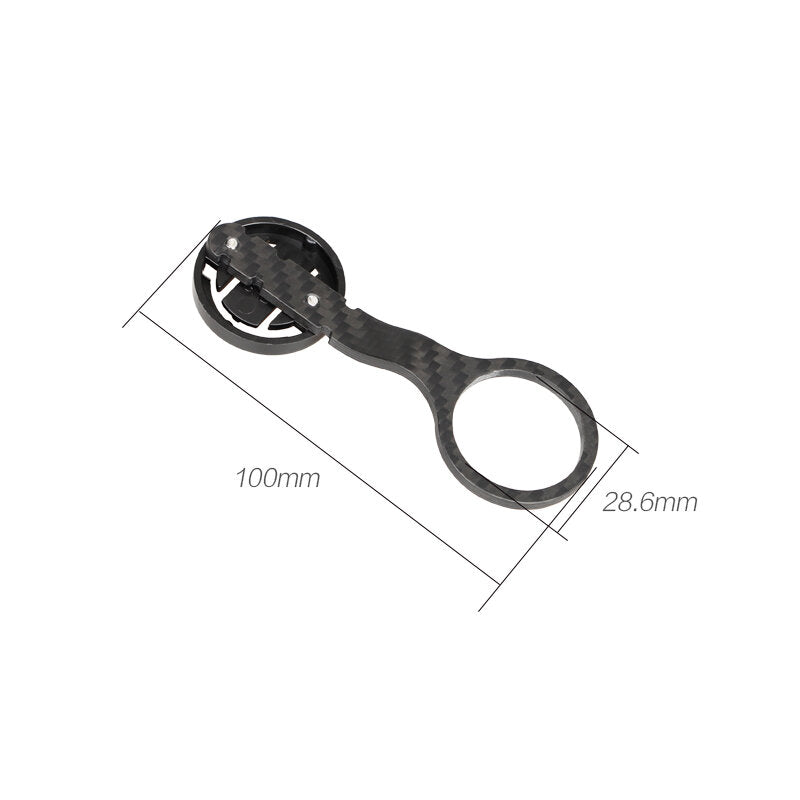 Carbon Fiber Lightweight Solid Code Table/Electronic Transmission 2-in-1 Bracket Mountain Road Bicycle Bicycle Code Watch Stand