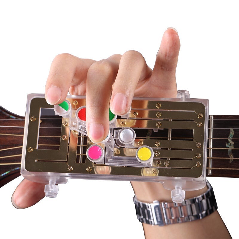 Anti-Pain Finger Cots Guitar Assistant Teaching Aid Guitar Learning System Teaching Aid For Guitar Beginner