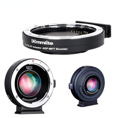 Booster 0.71X Focal Reducer Booster AF Lens Mount Adapter for Canon EF Lens to for Panasonic for Olympus M4/3 Camera