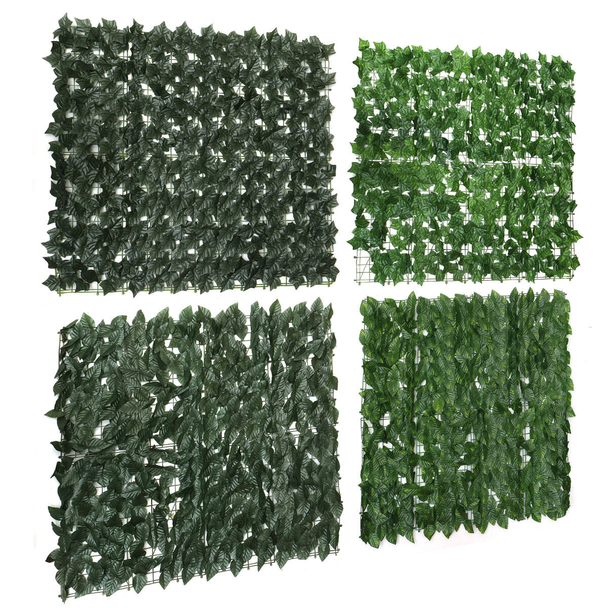 1x1M Artificial Faux Ivy Leaf Privacy Fence Screen Hedge Decor Panels Home Garden Outdoor