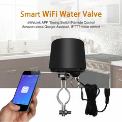 Smart WiFi Switch Water Valve Controller Home Automation System Gas Water Control Valve Work with Alexa Google