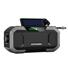 Bluetooth Speaker Portable with Solar Energy 5000mAh Power Bank Flashlight Radio Speaker IPX6