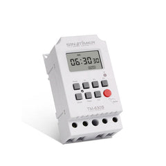 220V LCD Digital Programmable Timer Switch with Interval 1 Second Power Direct Output