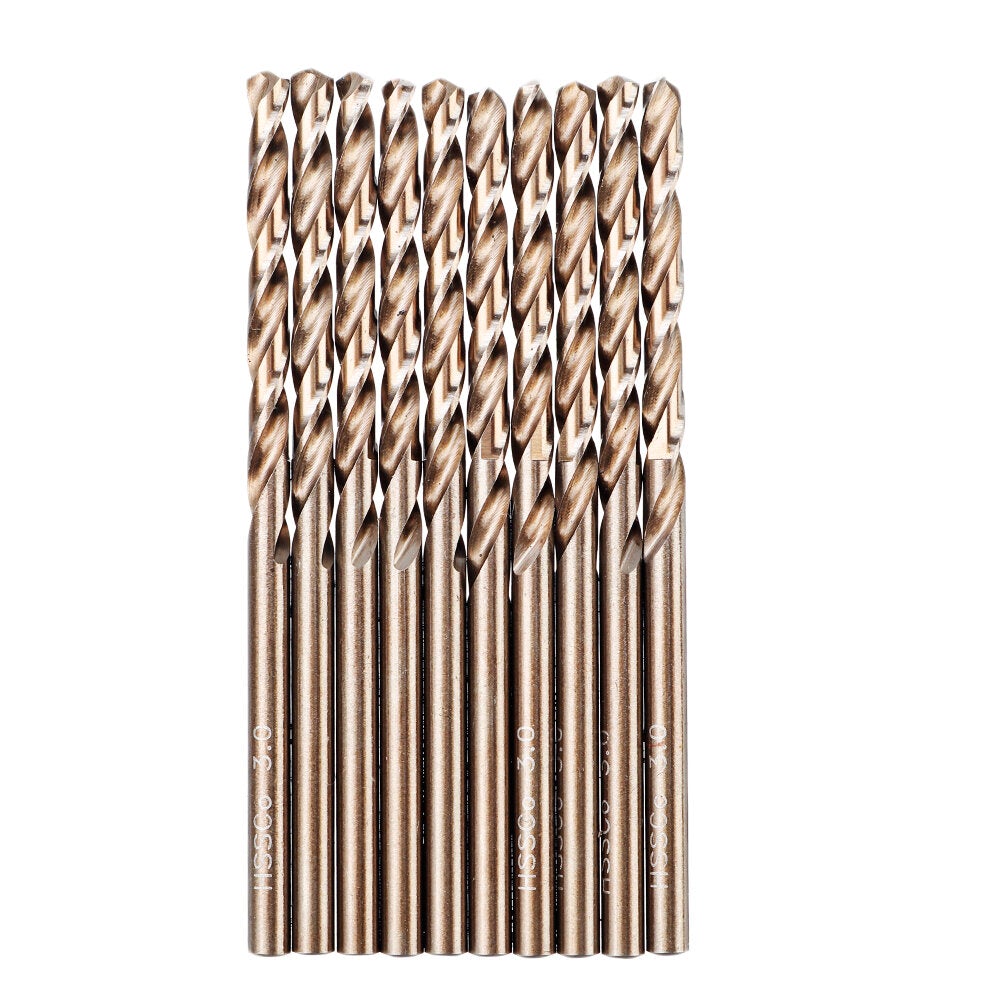 99Pcs M35 Cobalt Drill Bit Set 1.5-10mm HSS-Co Jobber Length Twist Drill Bits For Stainless Steel Wood Metal Drilling