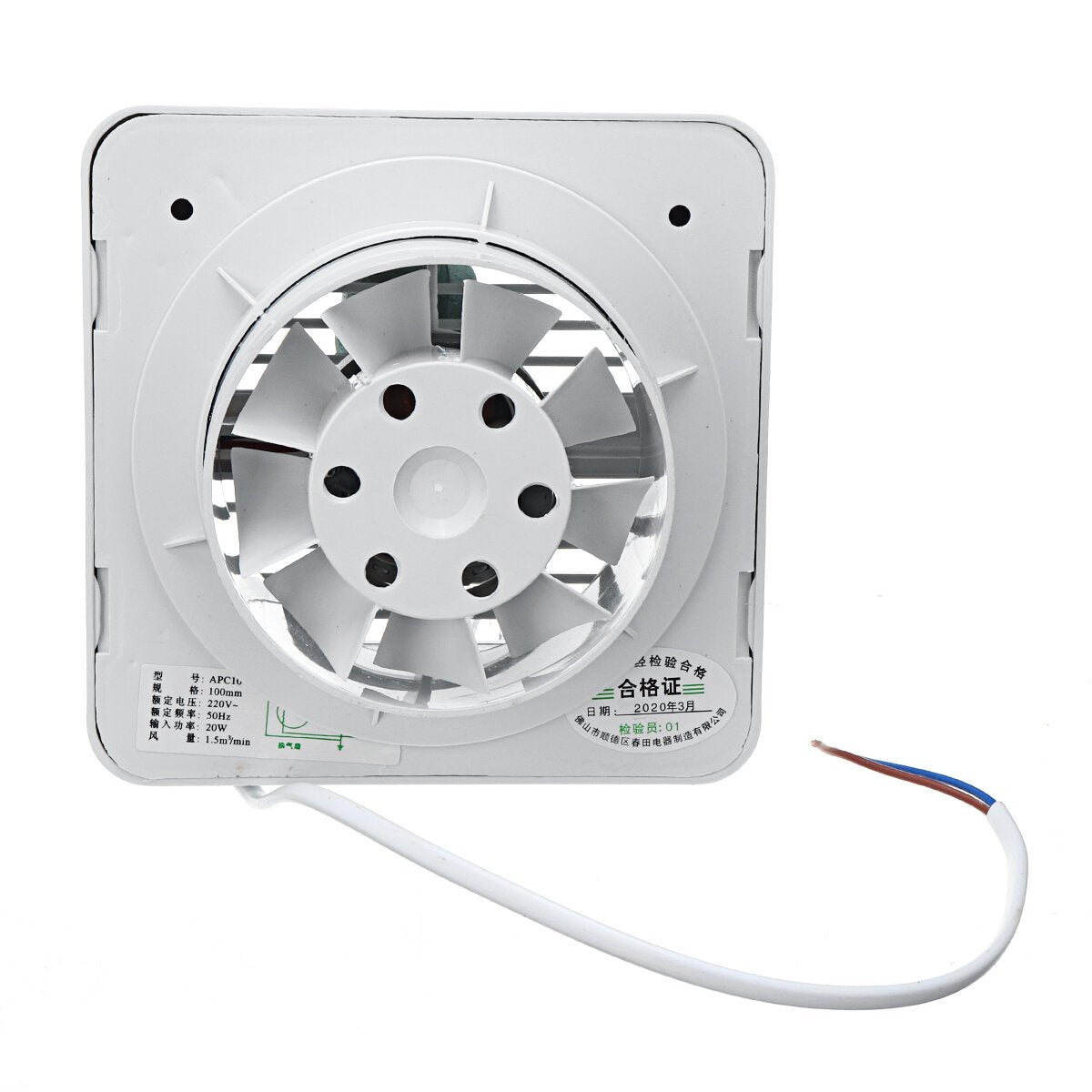 Bathroom Extractor Exhaust Fans Kitchen Toilet Window