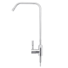 Stainless Steel Reverse Osmosis Faucet 360 Degree Swivel Spout Drinking Water Filter Single Handle Cold Tap