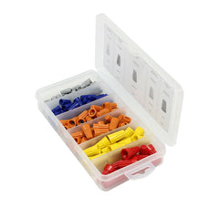 158pcs Wire Connector Terminal Twist Electrical Nut Spring Cap Assortment Set Kit