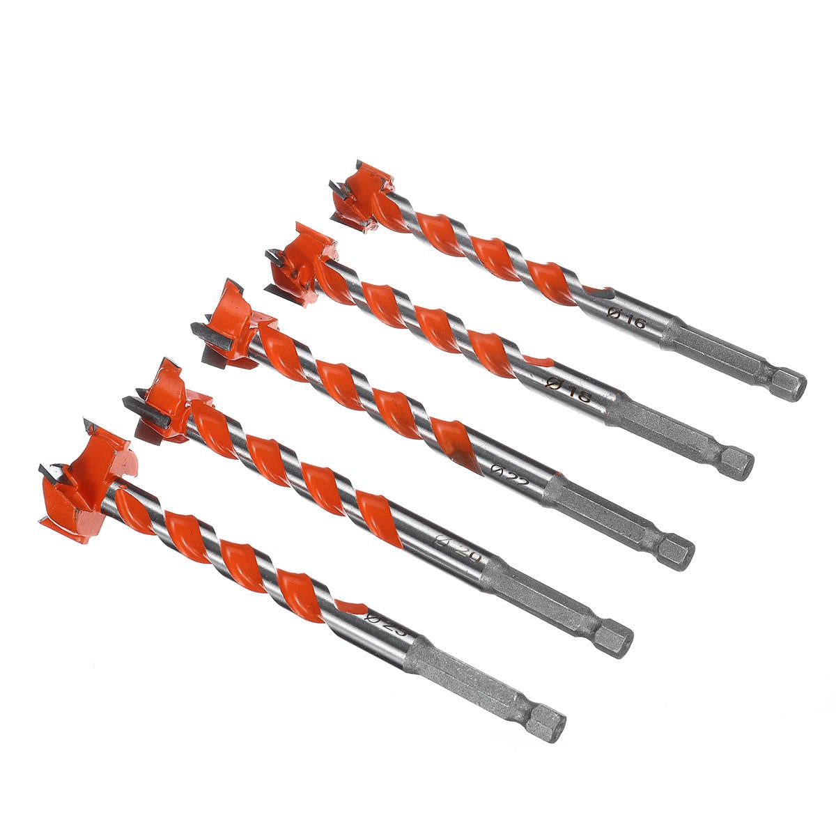 125mm Lengthened Woodworking Hole Saw Cutter Forstner Drill Bit Door Punching Auger Tool