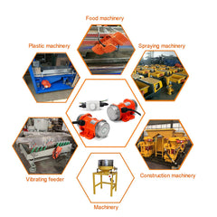 Concrete Vibration Motor 15W/30W 220V 3000rpm Single Phase Aluminum/Motor Speed Controller