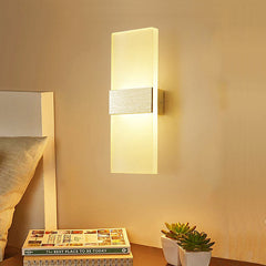 LED Fashionable PIR Sensor Wall Lighting Lamp TV Wall Decoration Motion Lamp Light for Bathroom Touch Wall Light Mirror Lamp