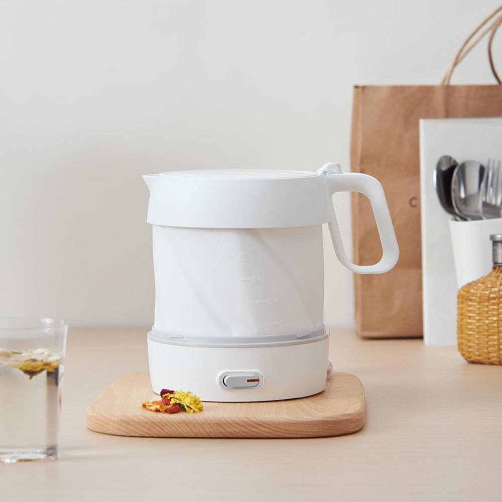 Folding Electric Kettle Handheld Instant Heating Electric Water Kettle Protection