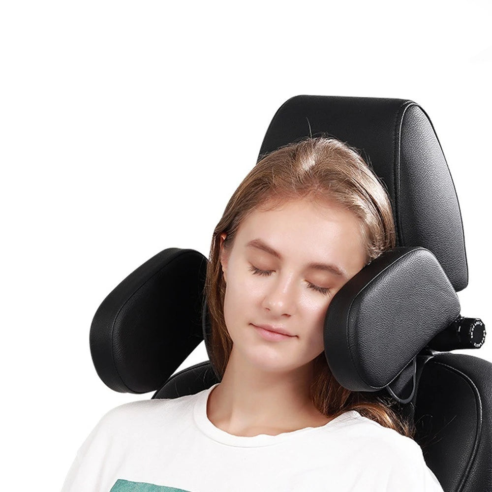 Universal Car Sleeping Headrest Neck Pillow U-shaped For Vehicle Side Rest Seats Heads Support
