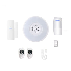 Wireless WiFi Cloud Smart Home Alarm Kit Gateway by Smart Life Tuya Smart App Control