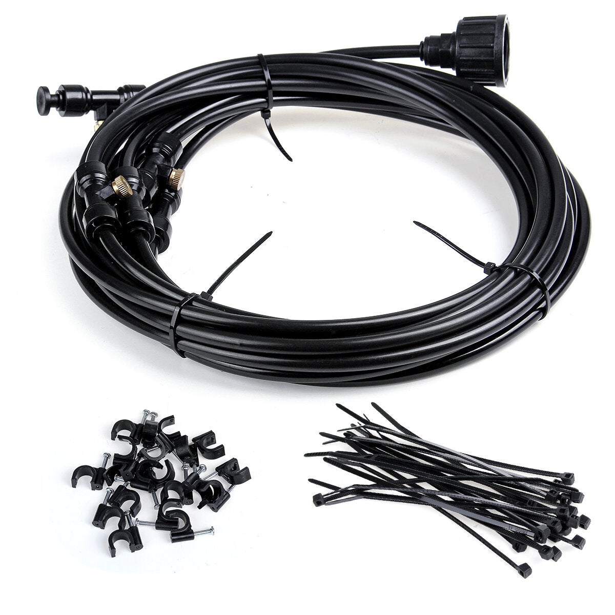 6M 15M Trampoline Water Sprinkler Kit Water Supply Pipe Spray Tube Home Garden Sprinklers