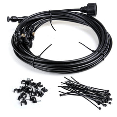 6M 15M Trampoline Water Sprinkler Kit Water Supply Pipe Spray Tube Home Garden Sprinklers