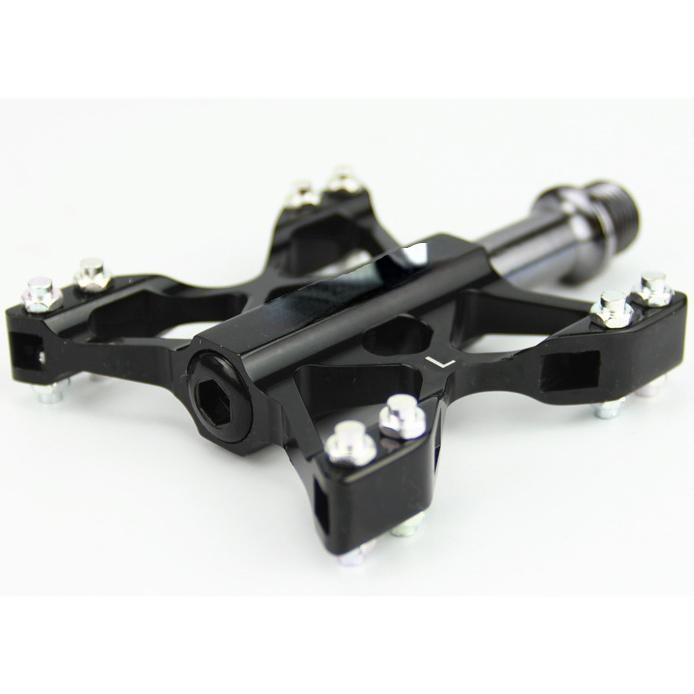 Ultralight MTB BMX Mountain Pedals 3 Bearings Platform Pedals CNC AL6061+ Cr-Mo Axis 240g