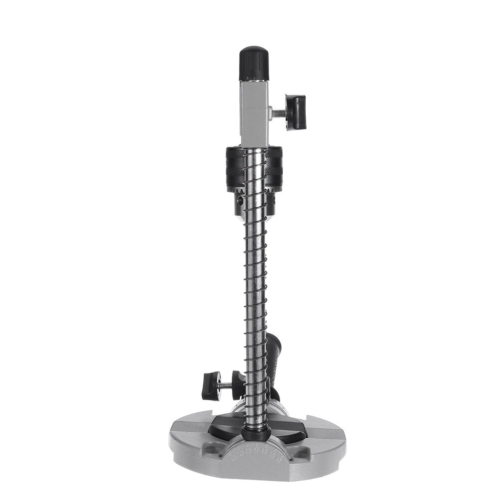 45-90 Degree Angle Drill Guide Attachment with Chuck Drill Holder Stand Drilling Guide for Electric Drill