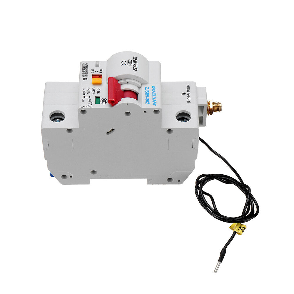 WiFi Smart 10A Switch Circuit Breaker Automatic Recloser Overload Short Circuit Protection for Amazon Alexa Google Home