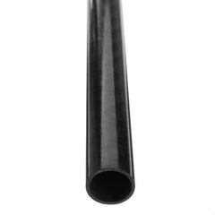 10pcs 500mm*12mm*10mm Black Carbon Fiber Tube Roll Wrapped Tube for Multicopter