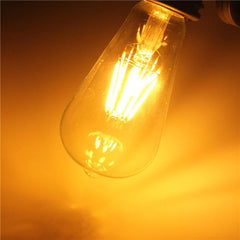 E27 6W COB Filament Energy Saving Incandescent Bulb Retro Edison Light Bulb AC 220V