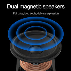 Game Speaker Anvil Aux 3.5mm Stereo Surround Music Soundbar for Computer 2.0 PC Home Notebook TV Loudspeaker