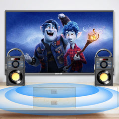 Outdoor Wireless Bluetooth Speaker Portable Column 3D Stereo Subwoofer Bass 5W Party Home Speakers Sound Box Support FM Radio AUX