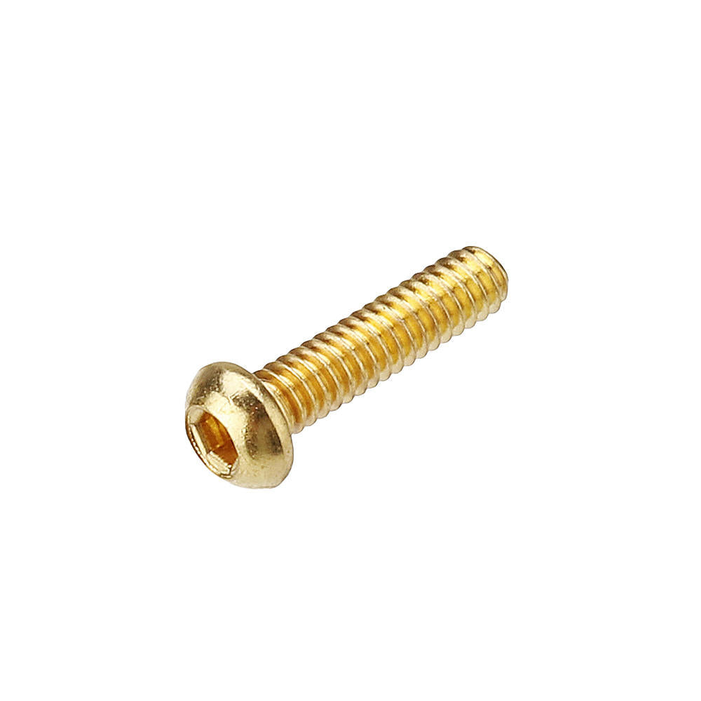 50Pcs Titanium Plated M2 Hex Socket Button Head Screws Alloy Steel 12.9 Grade Screw Bolt M2*8