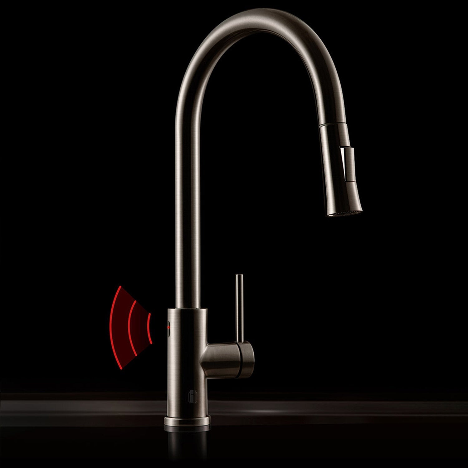 Induction Automatic Sensor Stainless Steel Kitchen Basin Sink Touchless Handsfree Faucet Cold Hot Water Mixer Pull Out Tap