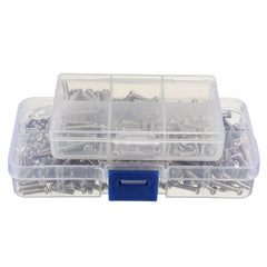 300pcs/120pcs M3 Stainless Steel Button Philip Head Socket Cap Screw Assortment Kit