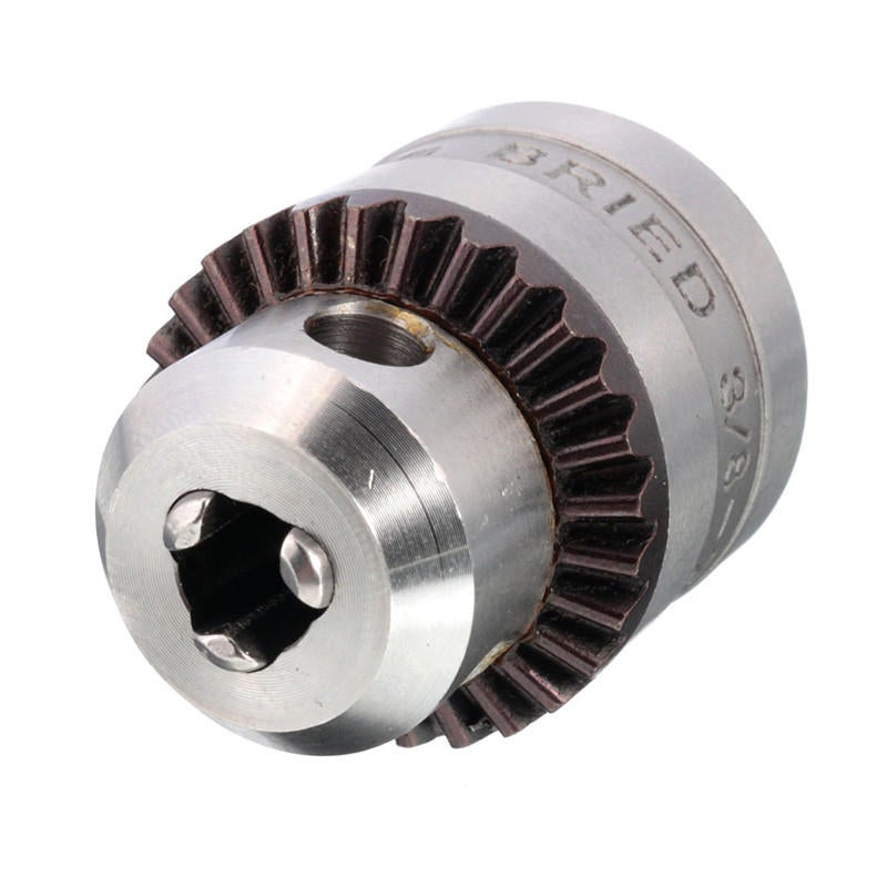Electric Drill Chuck Capacity 0.6-6mm Thread 3/8-24UNF 1/4"Hex Shank Power Tools