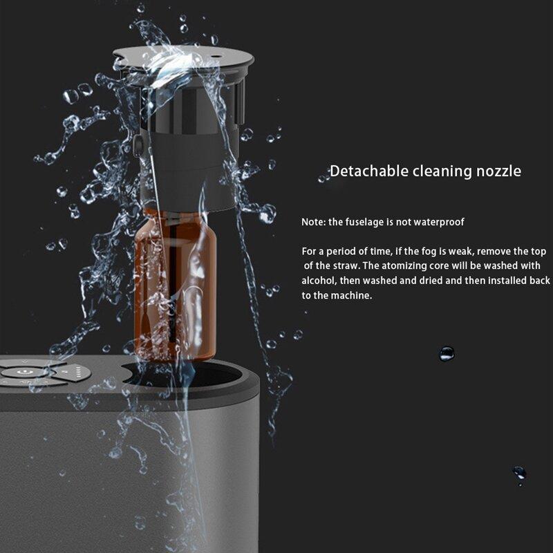 5V Dual-spray Aroma Diffuser USB Charging Essential Oil Diffuser Air Purifier 4000mAh Battery Life for Car Home Office