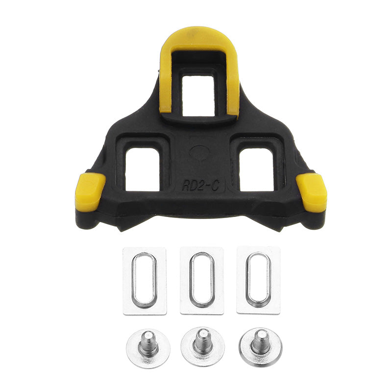 6 Degrees Lock Plate Bicycle Pedals Self-Locking Cleats Road Bike Shoes Cleats