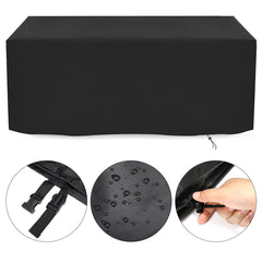 420D Patio Furniture Cover Waterproof Wind-Proof Anti-UV Table Chair Protective Cover Outdoor Patio Garden