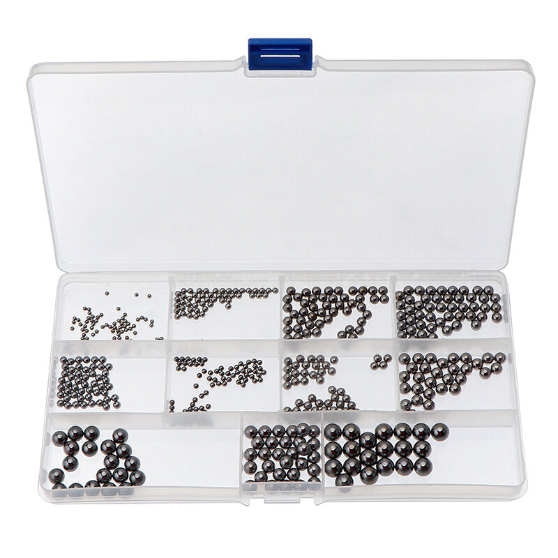 510Pcs Metric Precision Chrome Steel Bearing Ball Assortment Kit