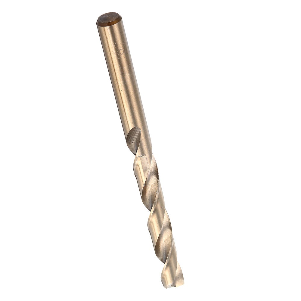 M35 Cobalt Drill Bit Set HSS-Co Jobber Length Twist Drill Bits with Metal Case for Wood Metal Drilling