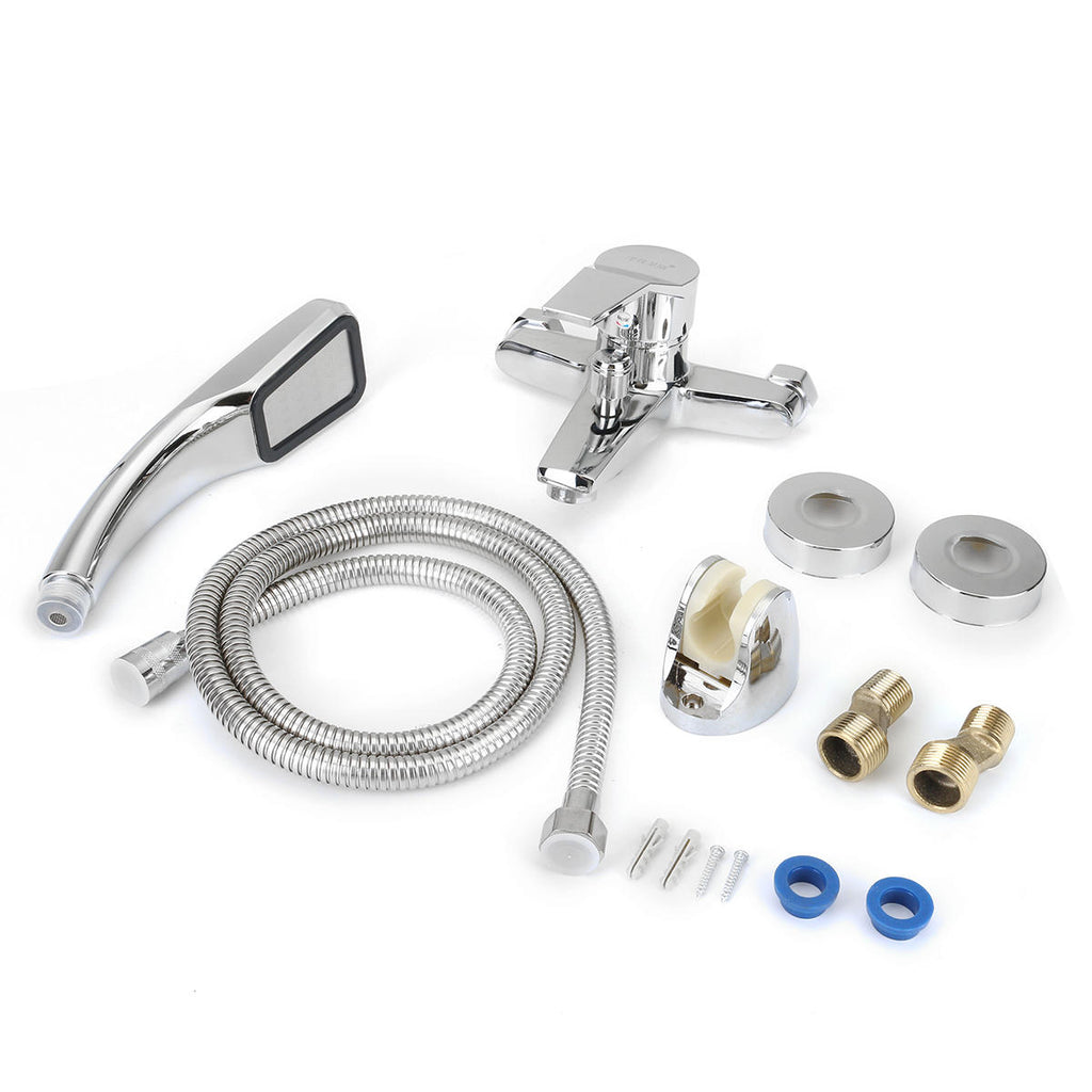 Wall-mounted Faucet Toilet Bath Sink Tap Copper Alloy Shower Head Nozzle