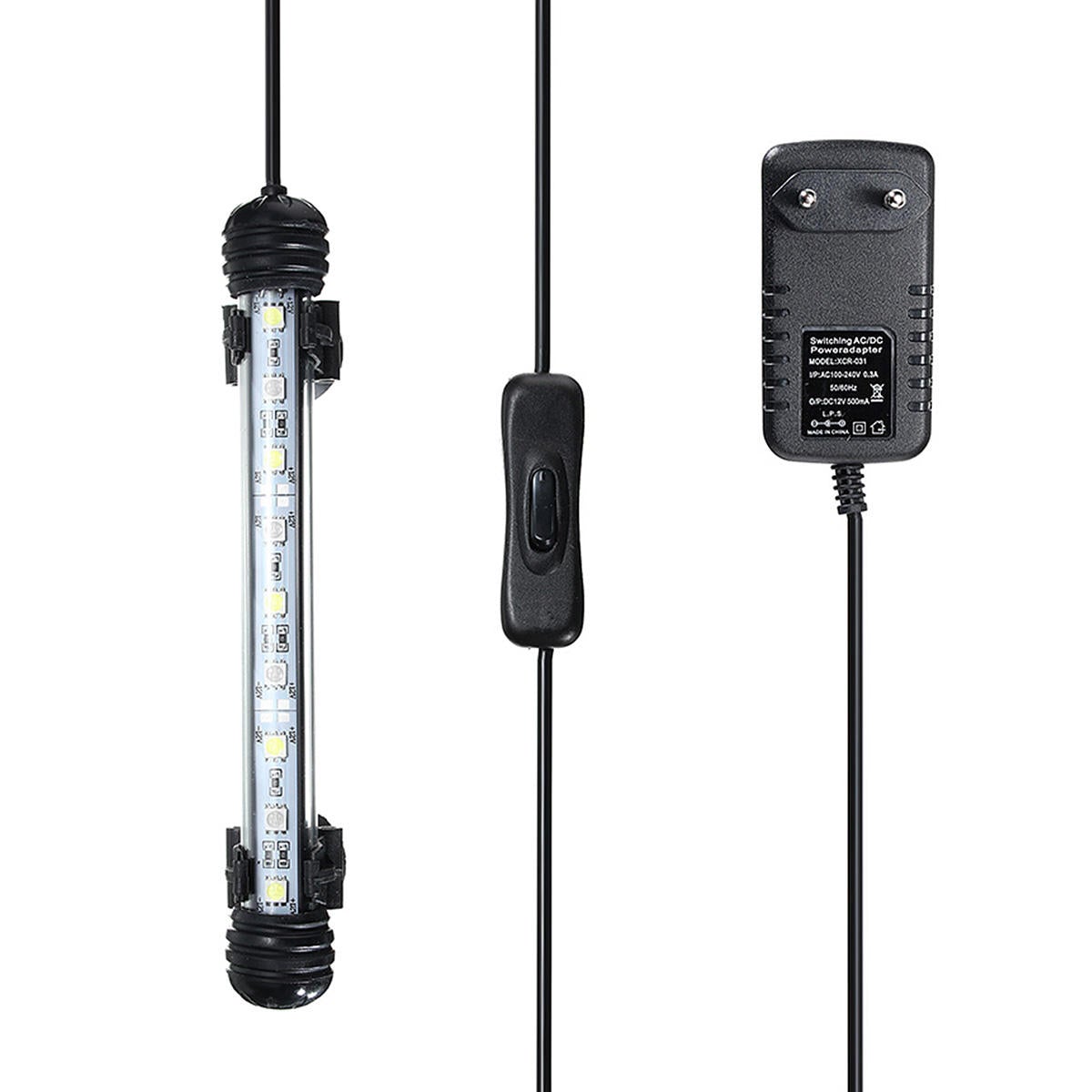 18cm 2.5W LED Aquarium Light Fish Tank Submersible Light Strip Light Fish Tank