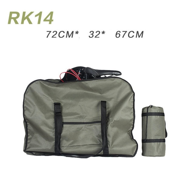 Portable Folding Bike Bicycle Carrier Carry Packing Storage Bag Cover