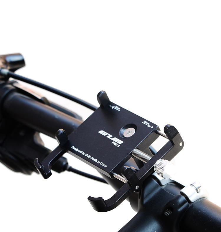 Anti-Slip Universal Bicycle 3.5-6.2inch Aluminium Alloy Bike Holder Handle Phone