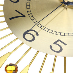 Nordic Minimalist Wall Clock Modern Atmospheric Quartz Clock for Living Room Decoration
