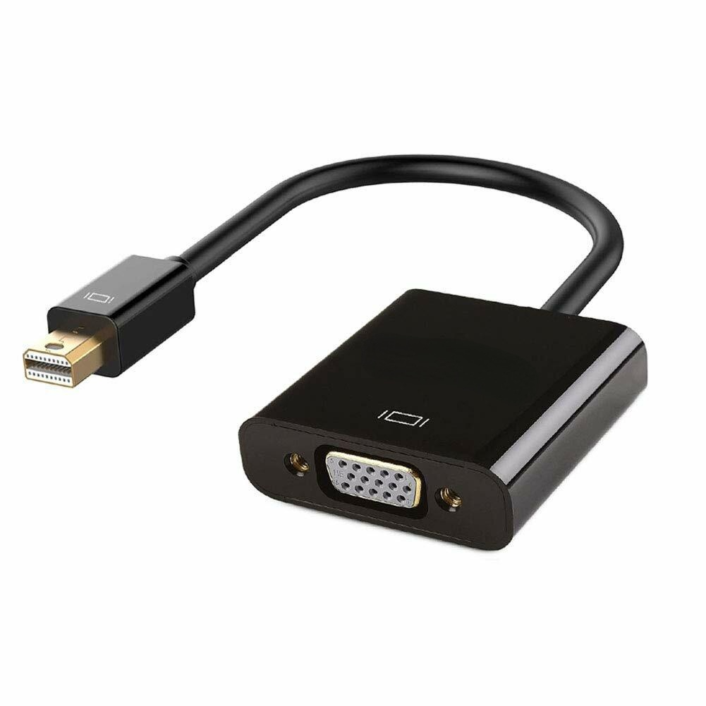 Mini Display port Mini DP to VGA Adapter with Gold Plated Full HD 1080P 60HZ for PC Laptop MacBook
