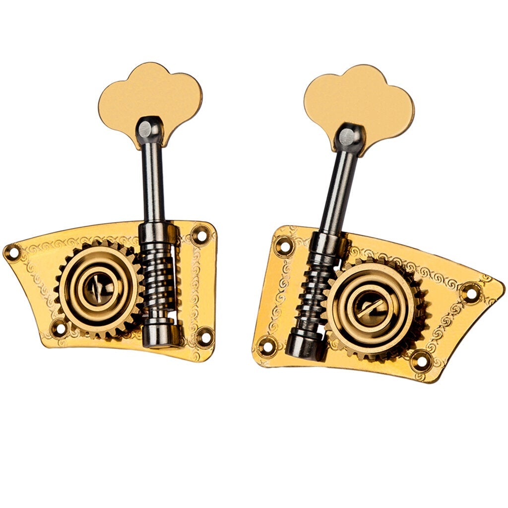 Upright Bass Single Tuner Machine Pegs Brass Material 4/4 3/4 Double Tuning SET