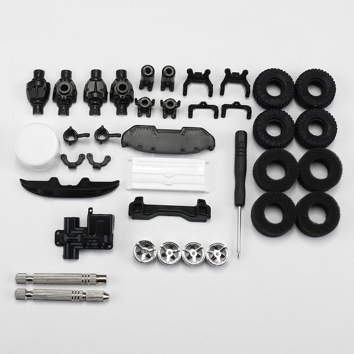 EP Scale Climbing RC Crawler Car DIY Assemble KIT Motor ESC Servo Battery