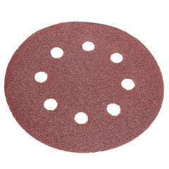 50pcs 5 Inch 8 Hole Sandpaper 80/120/180/240/320 Grit Sanding Disc Polishing Tool
