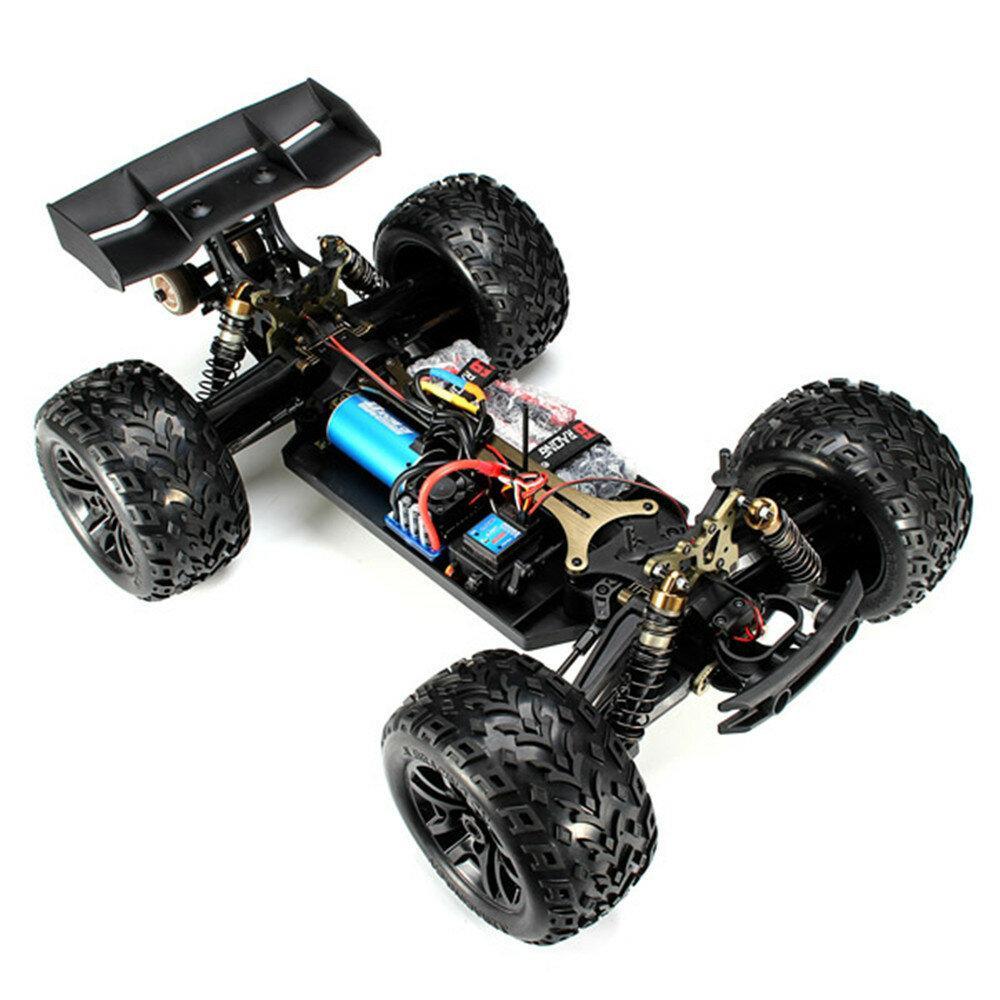 Battery 120A Upgraded 2.4G 4WD 80km/h Brushless RC Car Truggy 21101 RTR Model